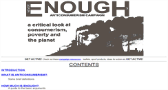 Desktop Screenshot of enough.org.uk